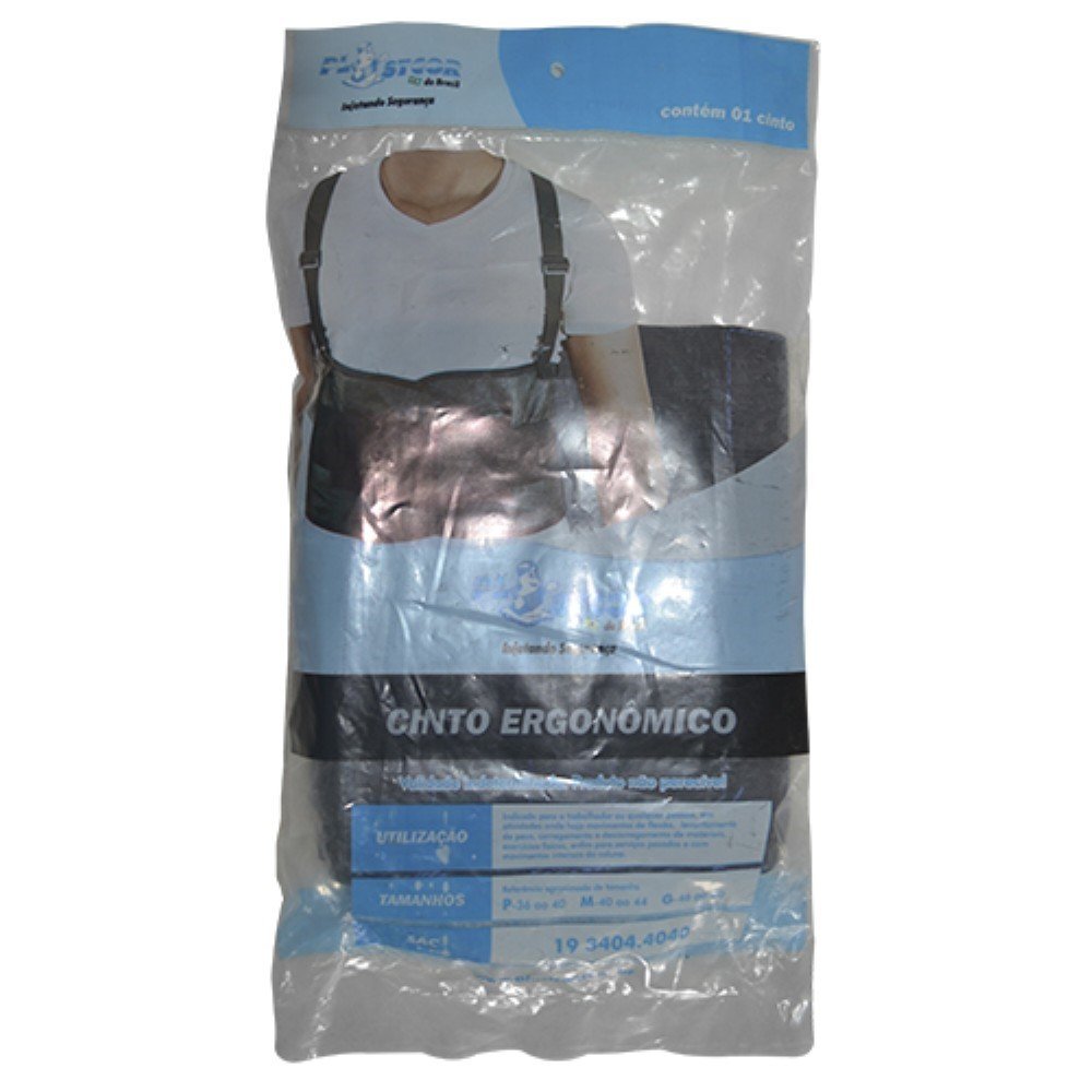 Cinto Ergonomico Tamanho M Plastcor Personalizado | Brindes Personalizados com Logo para Empresas