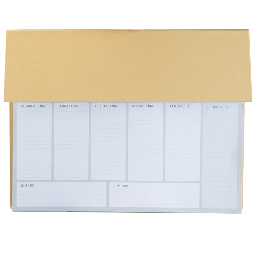 Mini Caderno com Planejamento Semanal Personalizada | Brindes Personalizados com Logo para Empresas