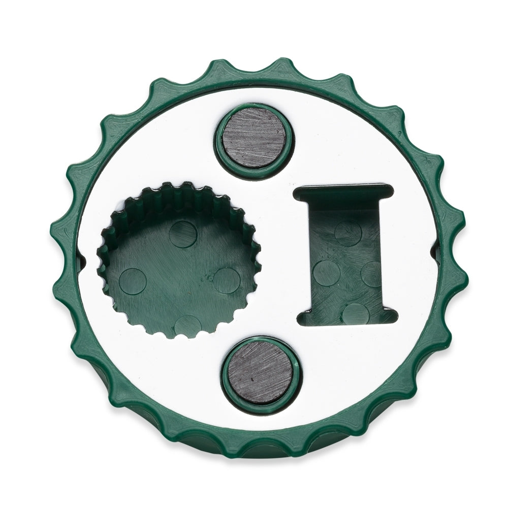 Abridor De Garrafa Formato Tampa De Metal C/ Imã De Geladeira Personalizada | Brindes Personalizados com Logo para Empresas