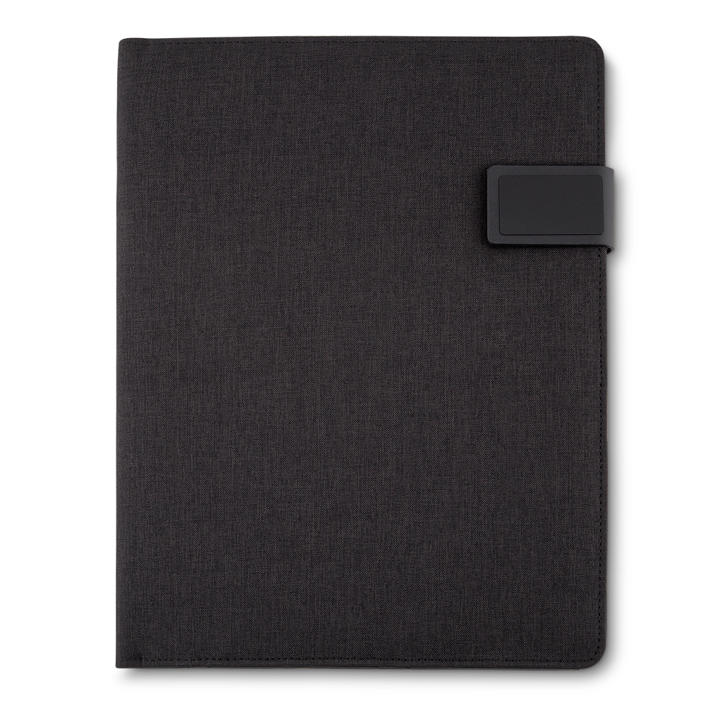 Pasta Capa em Poliéster Personalizada | Brindes Personalizados com Logo para Empresas