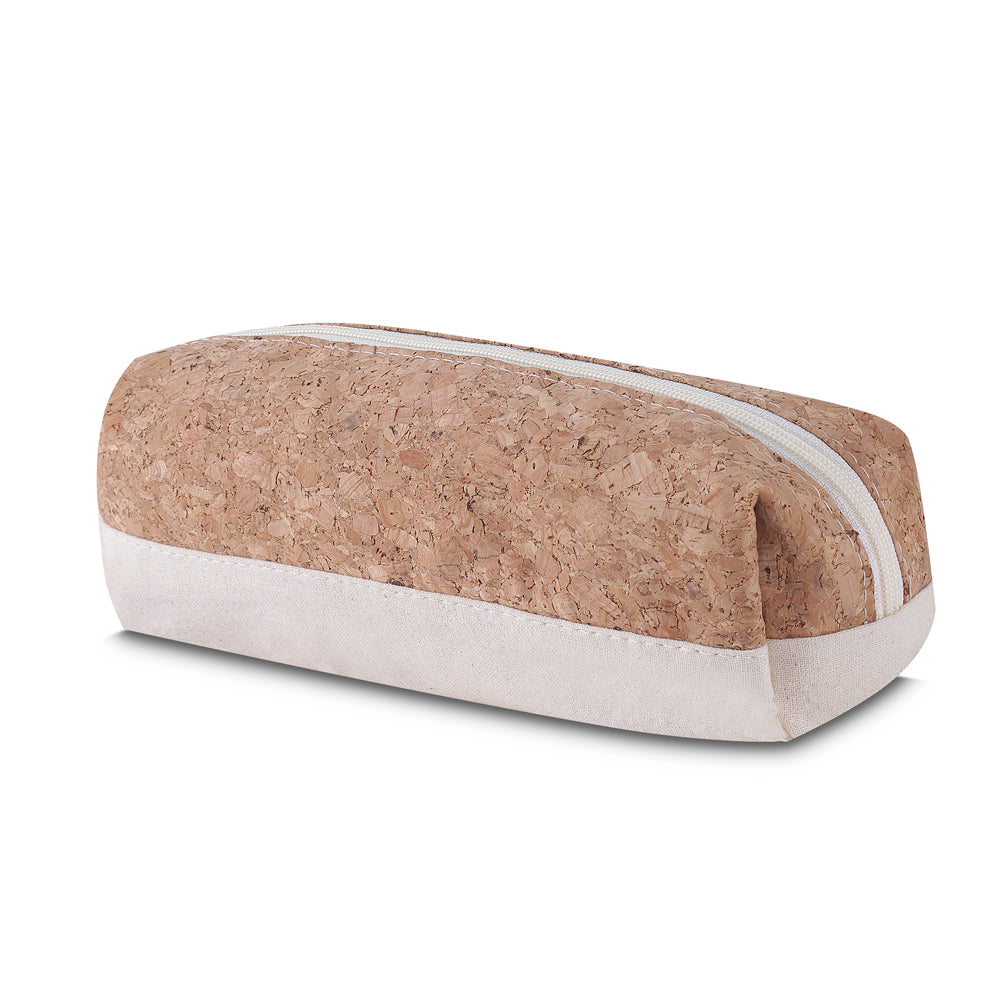 Nécessaire em Algodão 140g/m2 e Cortiça Personalizada | Brindes Personalizados com Logo para Empresas